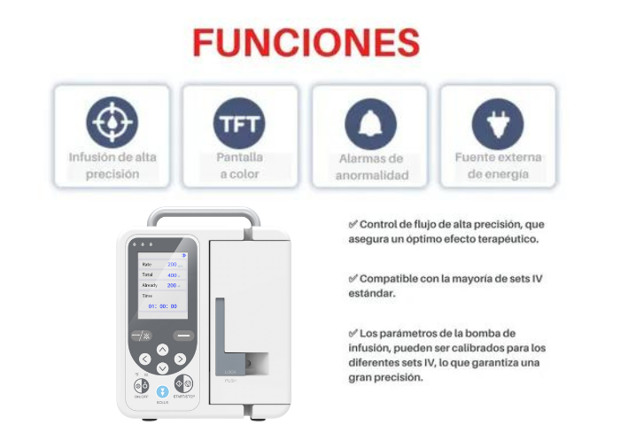 Bomba de infusión volumétrica - CONTEC SP750